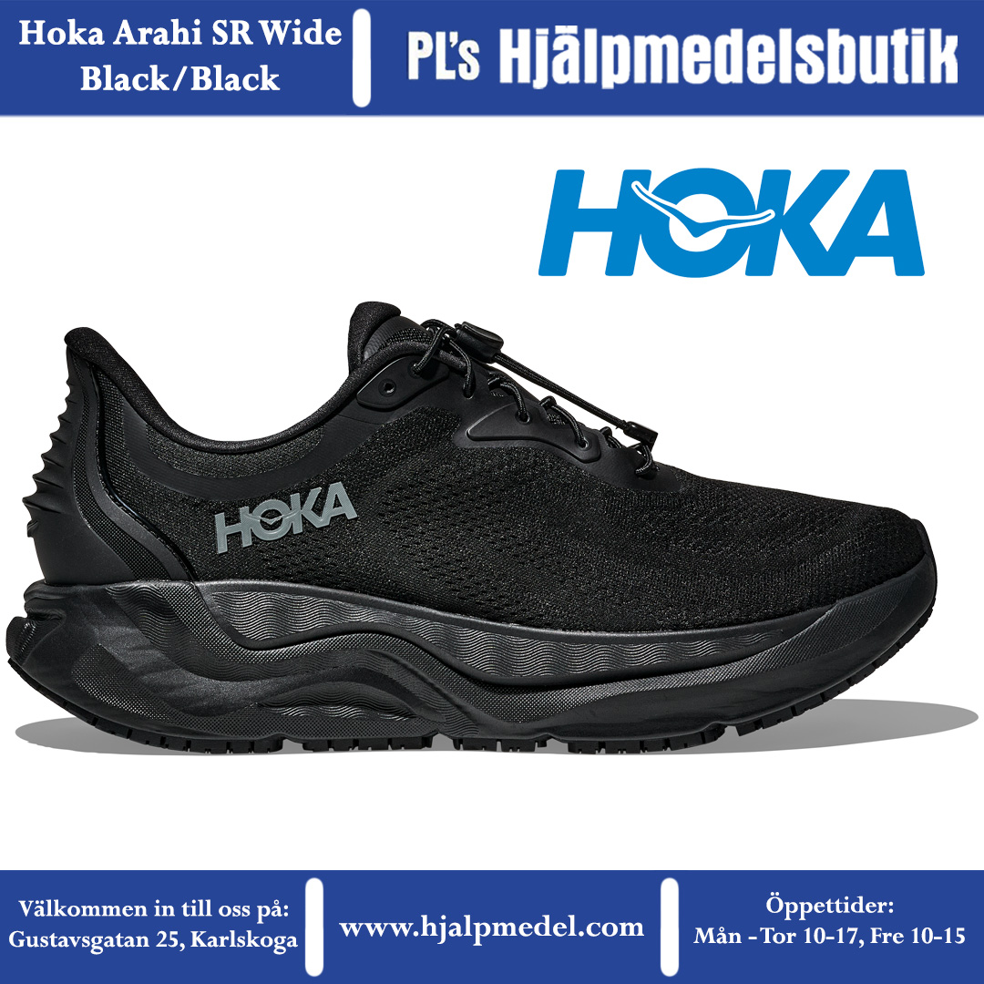Hoka Arahi SR Wide – Ultimat komfort för långa arbetspass