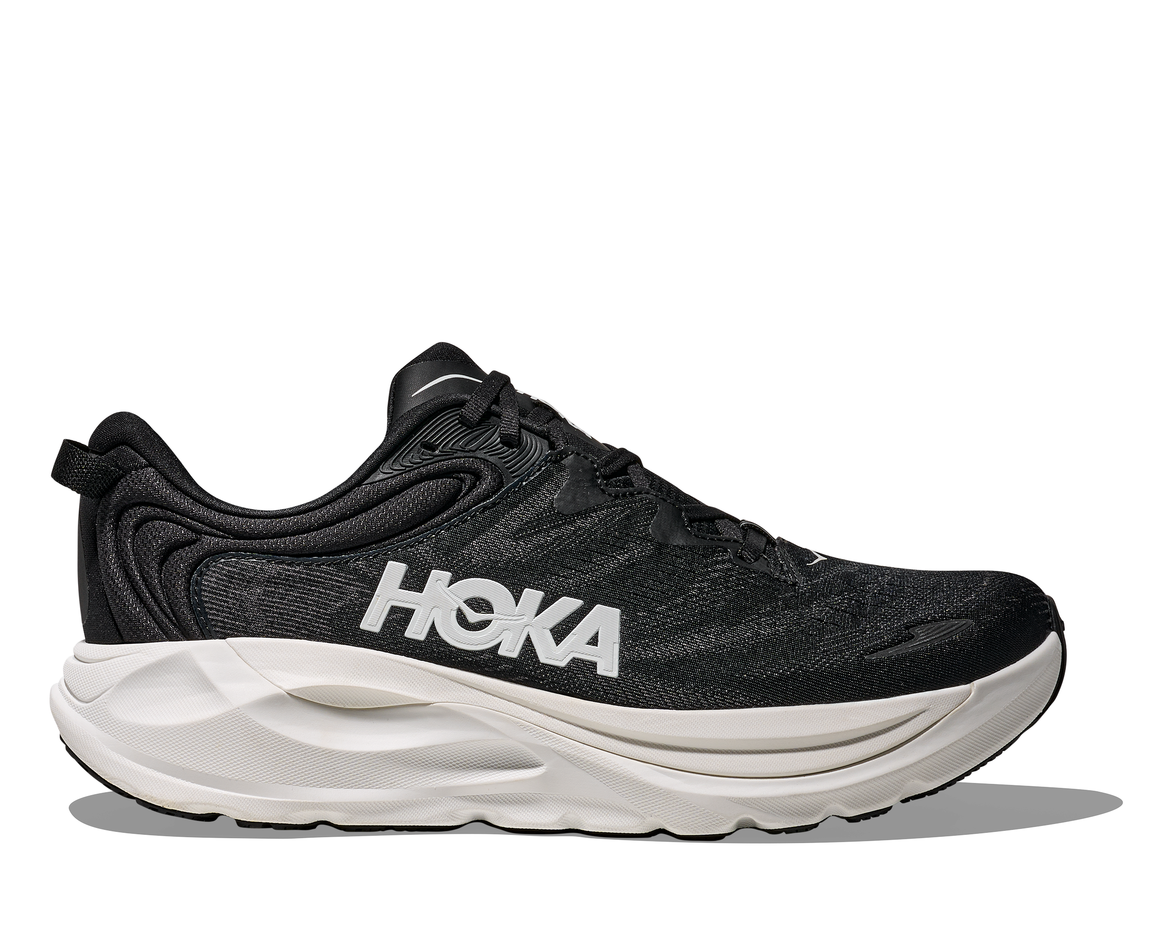 Hoka Gaviota 6 Wide Black/White sko
